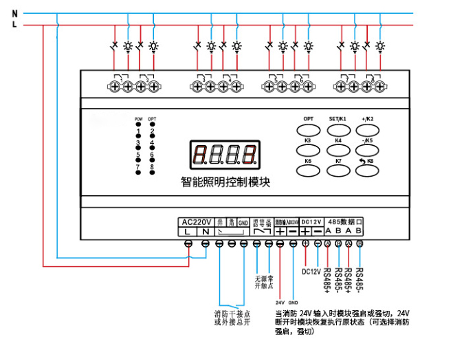 经编与仪表板照明灯控制开关