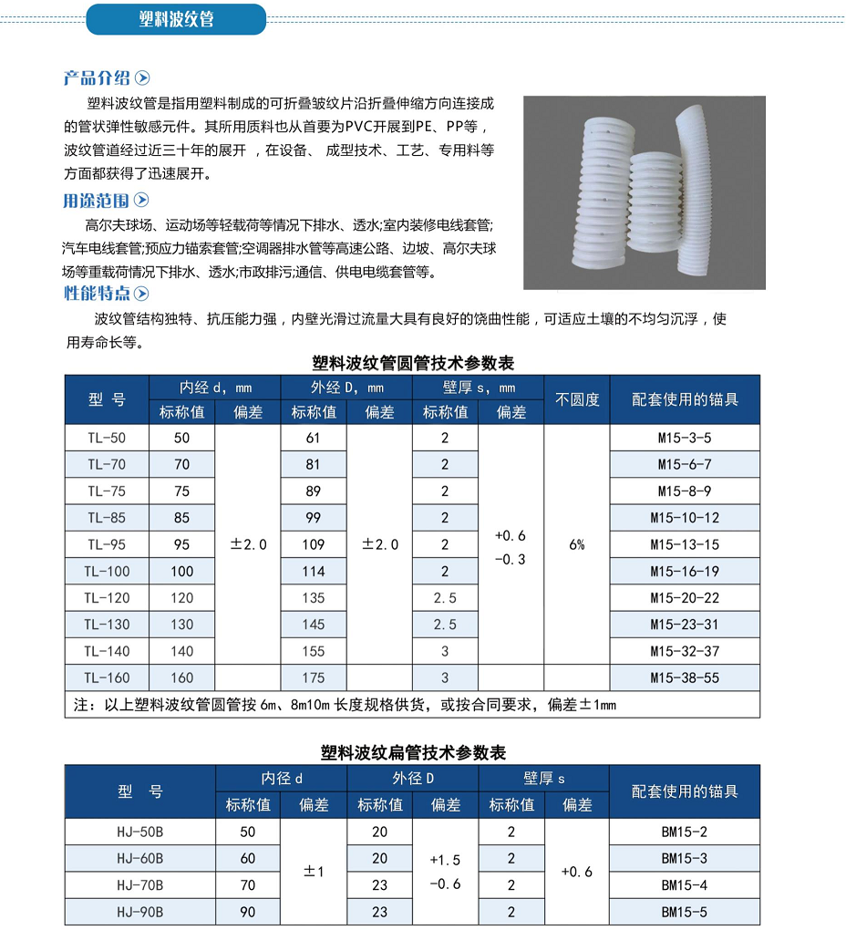 乳胶与波纹管标准