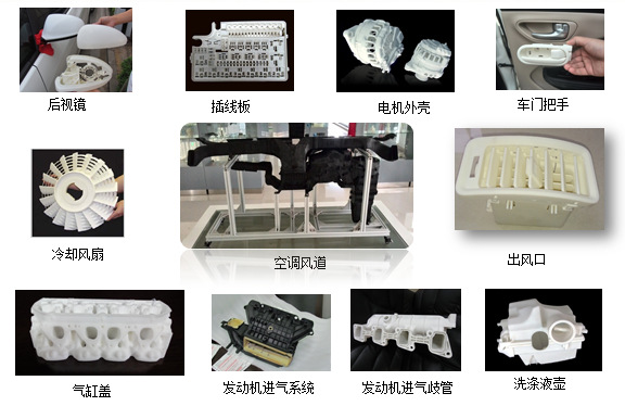 汽车用塑料与玉佩各组件名称