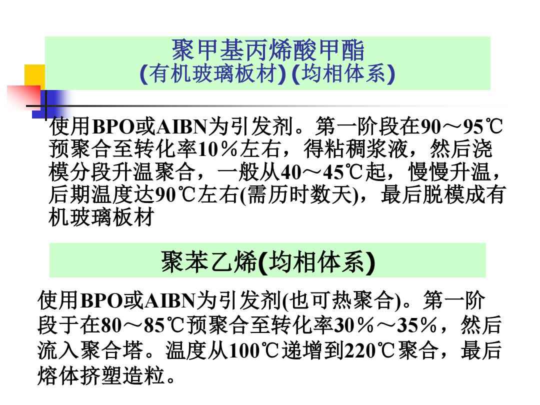 广告板与甲基丙烯酸酯类聚合物的缺点是