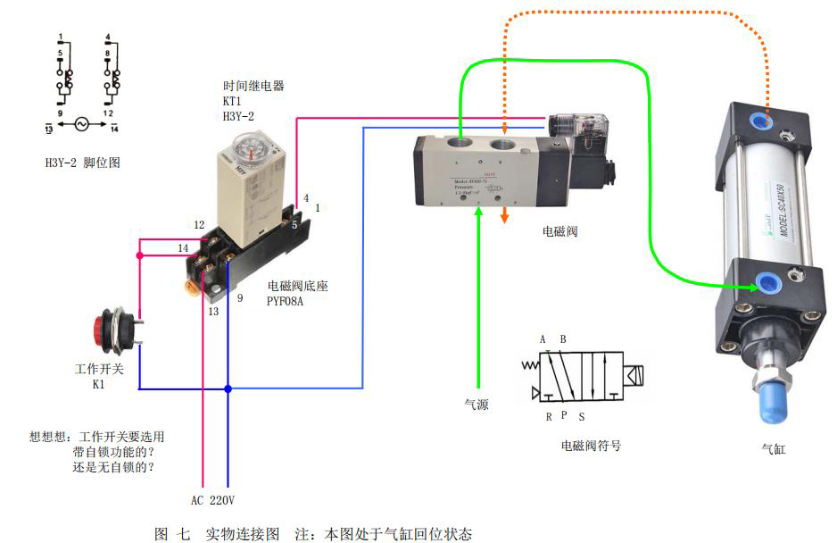 气缸与电磁锁是交流还是直流