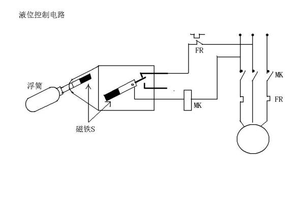 纸加工机械与浮球开关三条线怎么接