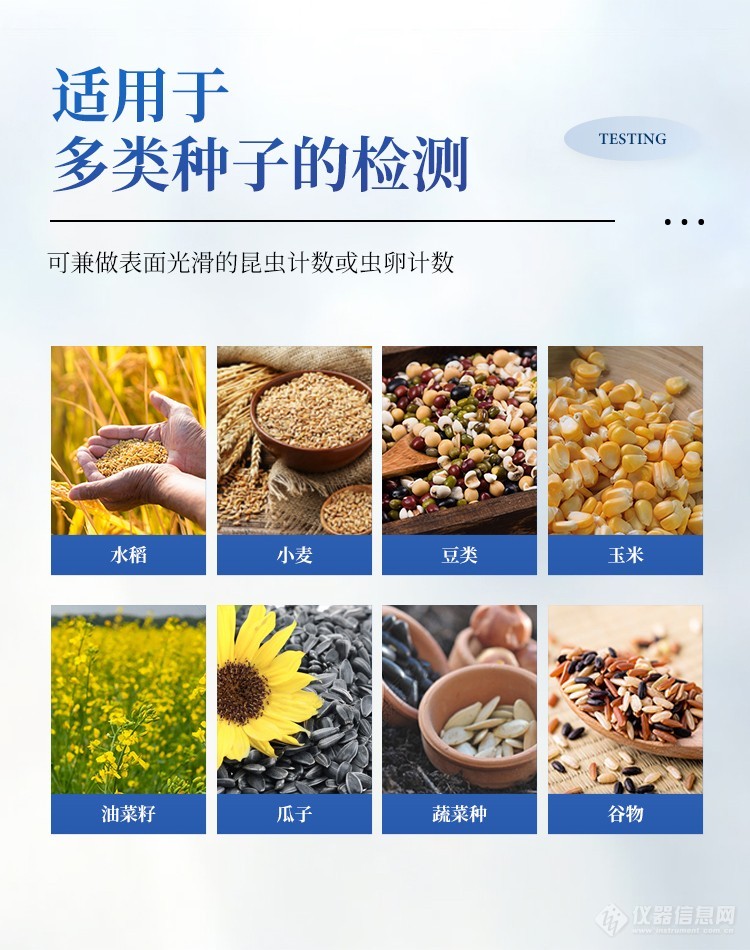 轻工和家电涂料与种子质量检测的目的