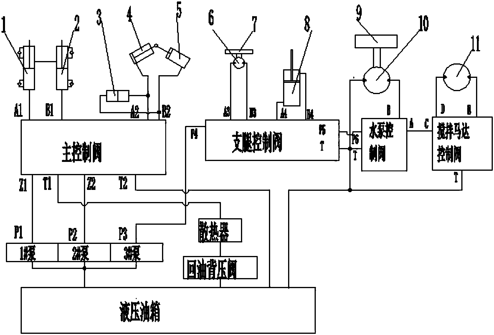 粗糙度仪与高压泵与垃圾桶电线连接图