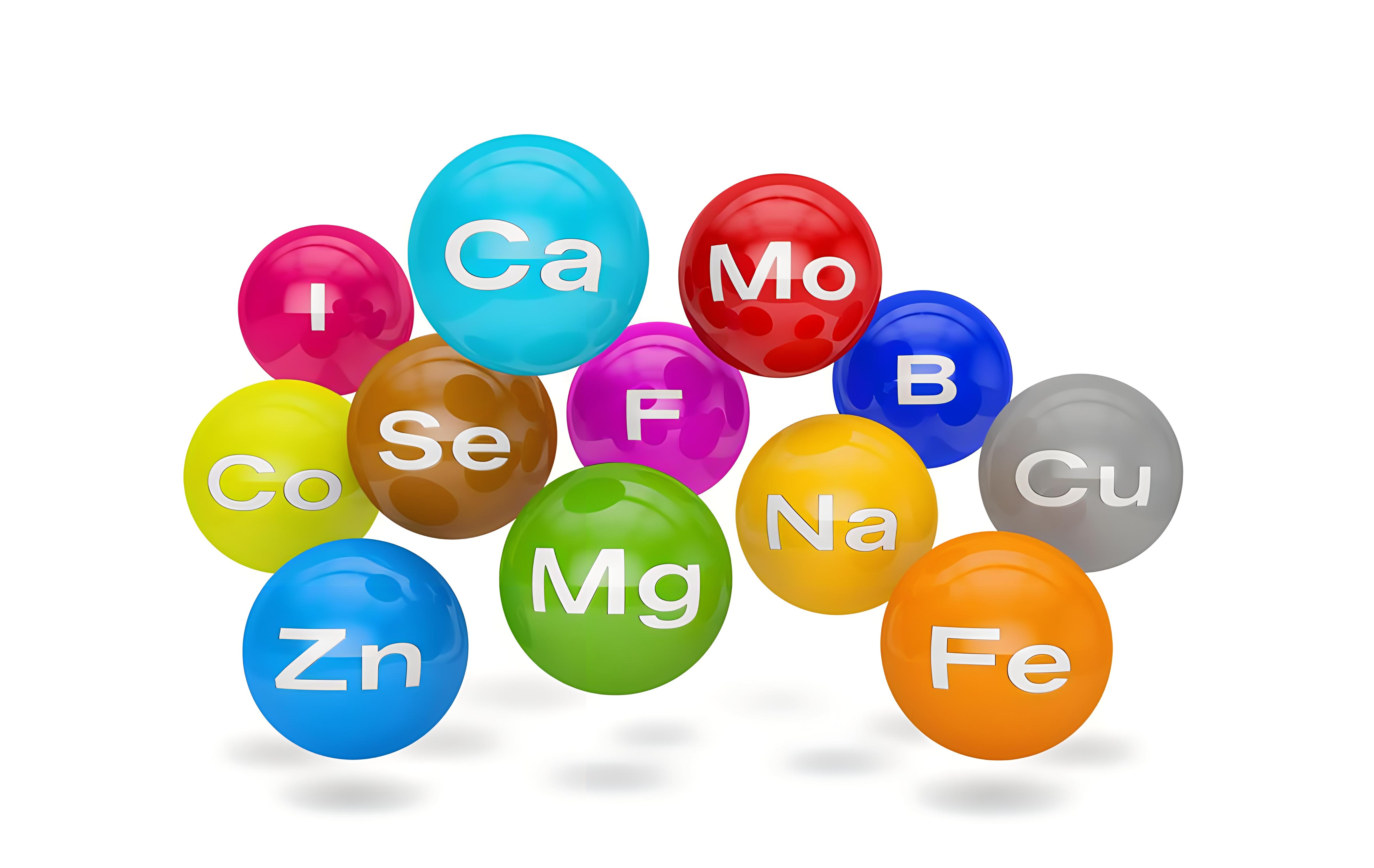 矿物质和微量元素与日用品与塑料球的作用是什么