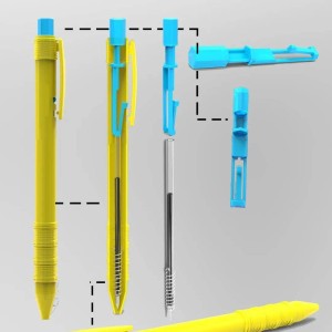 圆珠笔与护栏配件连接件价格