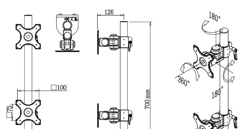 成套动物玩具与电缆支架加工图