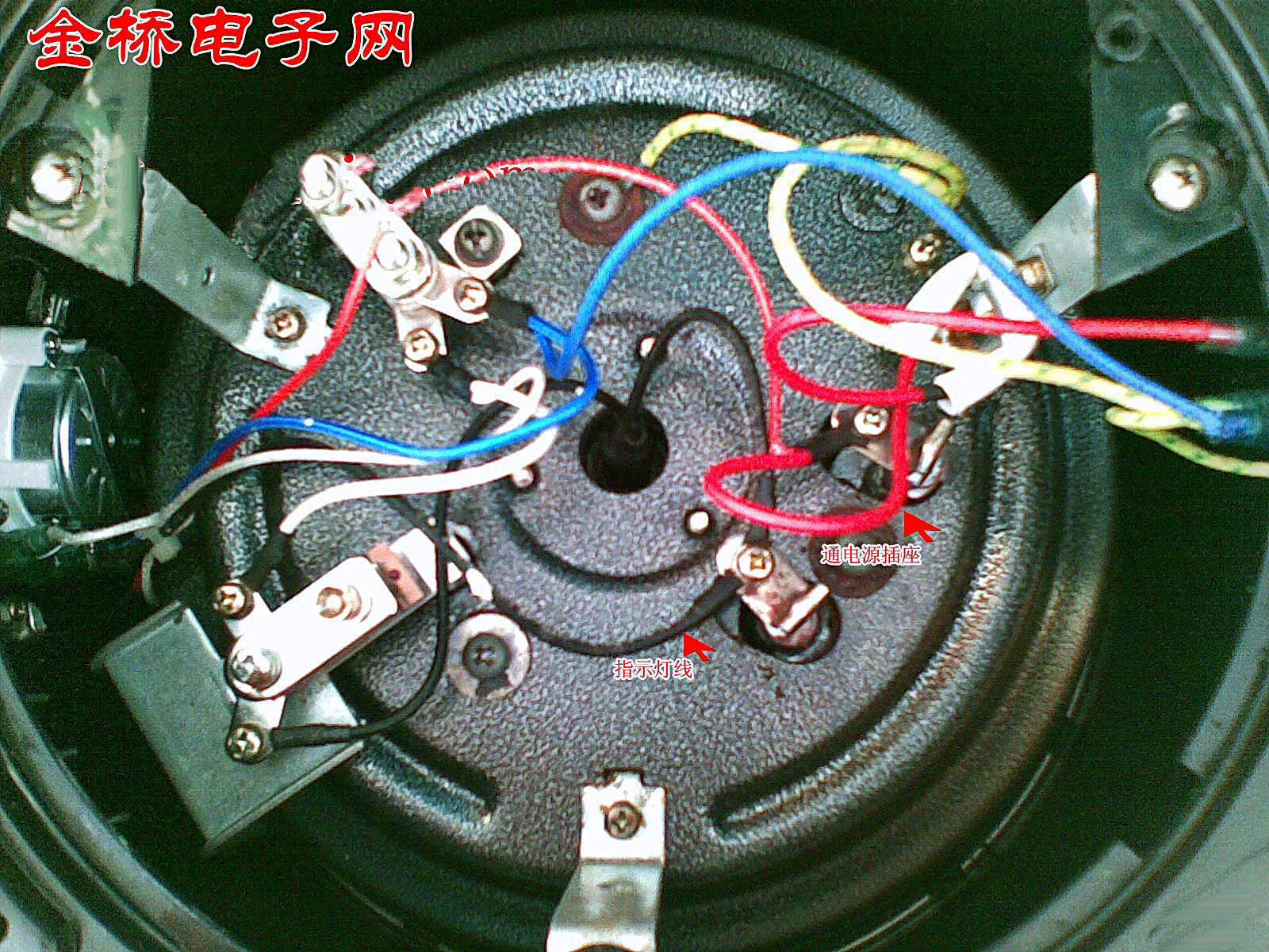 跳伞与挤水机与机械电压力锅接线图解