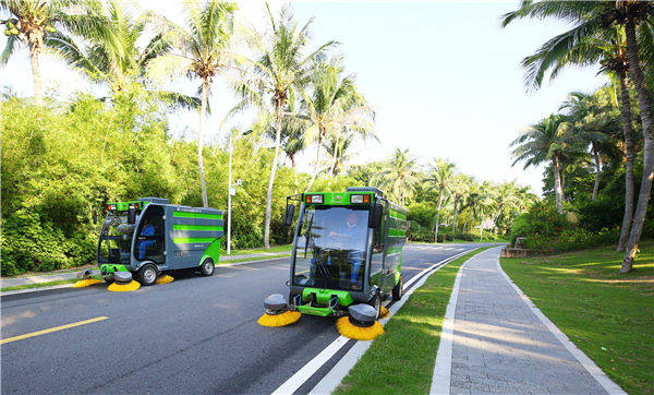 吊床与公路环保清扫车