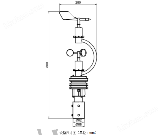 气象仪器与排气阀与波纹电缆套管连接