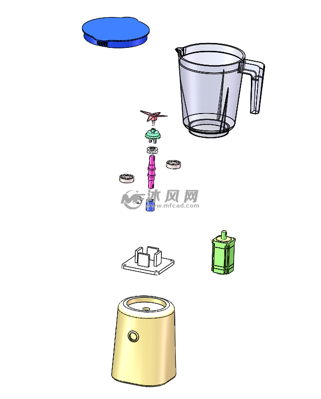 无线局域网与榨汁机装配图