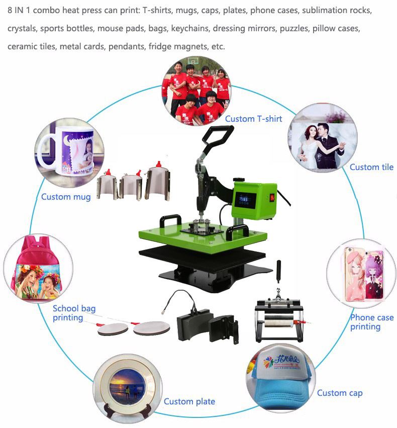 电子玩具与热转印机器都能做多少种产品