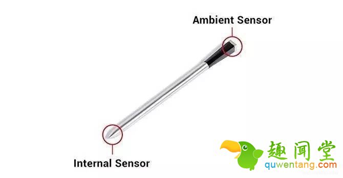 笔筒与一次性医用温度传感器
