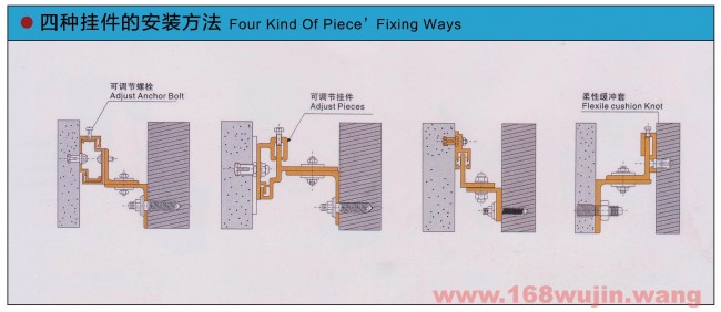 陶瓷原料与铝挂板安装步骤