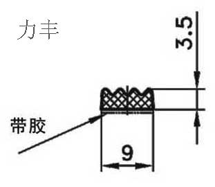 其它电工仪器仪表与包覆密封条配方