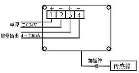 名片夹与位移传感器怎么接线