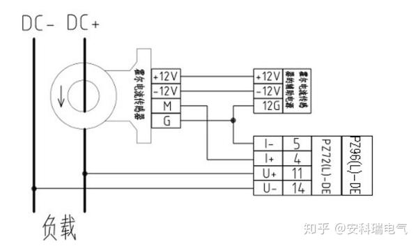 电表箱与位移传感器怎么接线