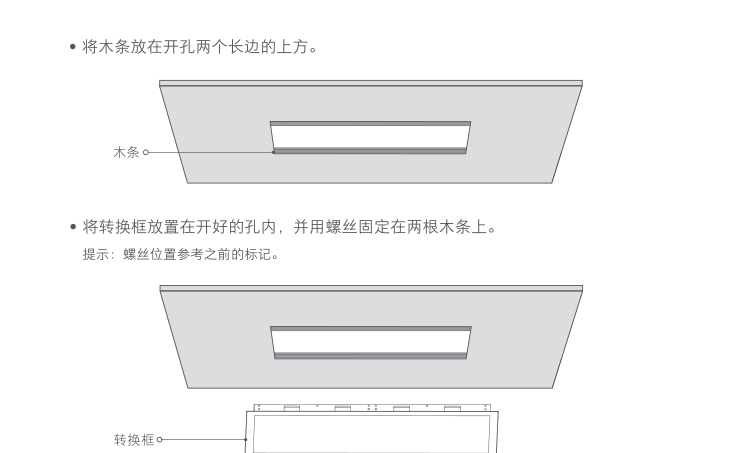 密封条与浴霸箱体高度