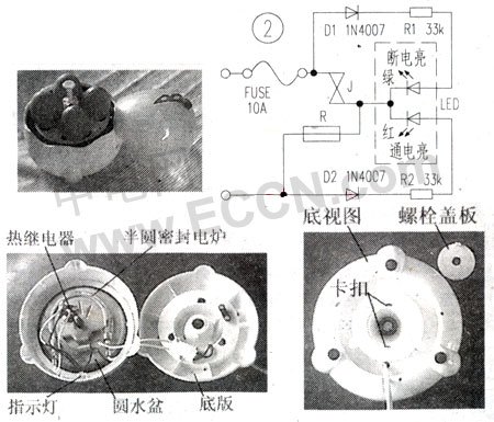 儿童家具与电感灯接线图