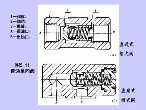 单向阀与底阀原理