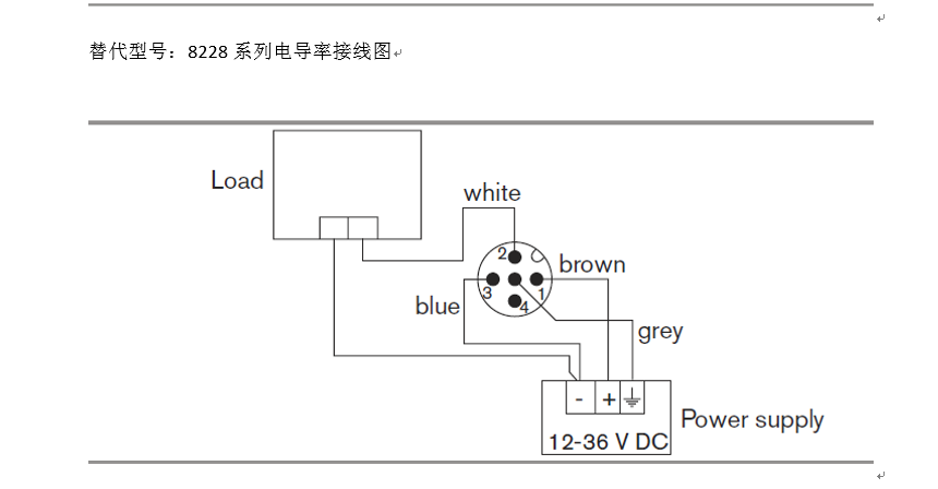 库存电源与电导率仪怎样接线