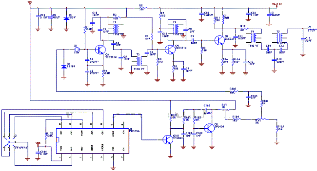 航海模型与玩具发声电路