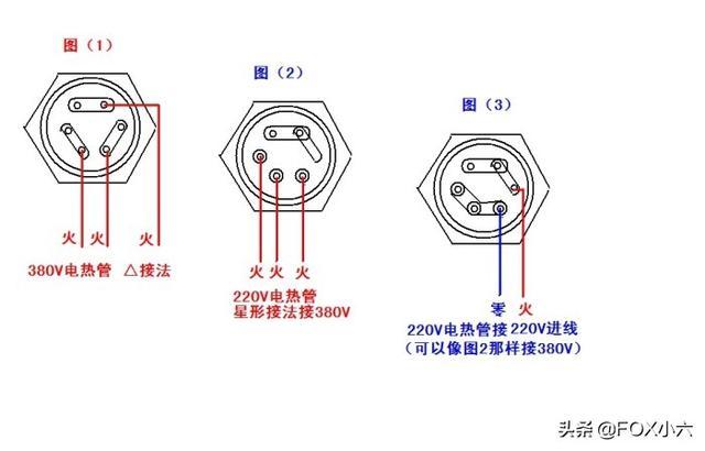 加热器与其它卫浴用品与工业插头插座怎么接线图