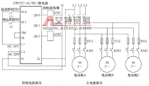 主令电器与设计喷泉电路