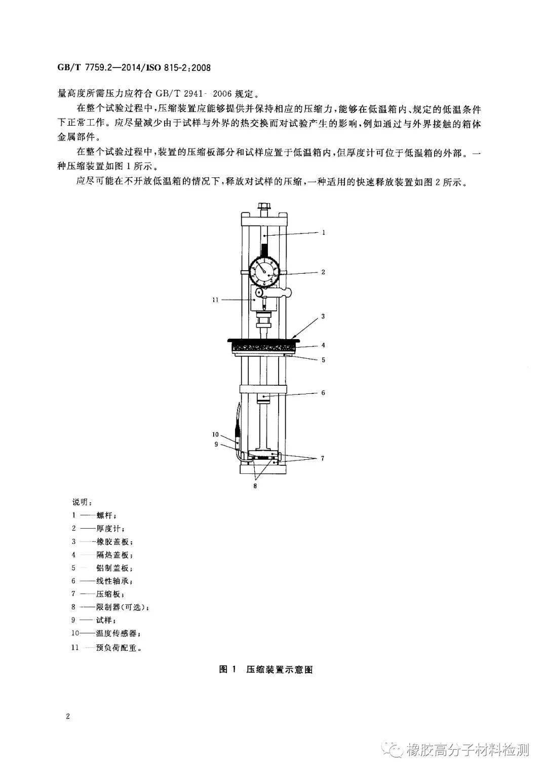 复印机与橡胶压缩永久变形测试方法