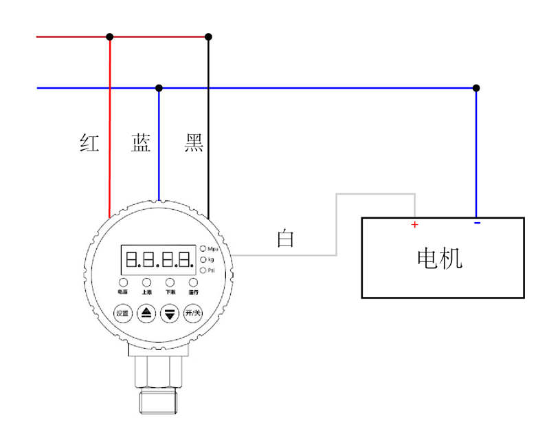 专业音响与水厡压力控制器怎么接线