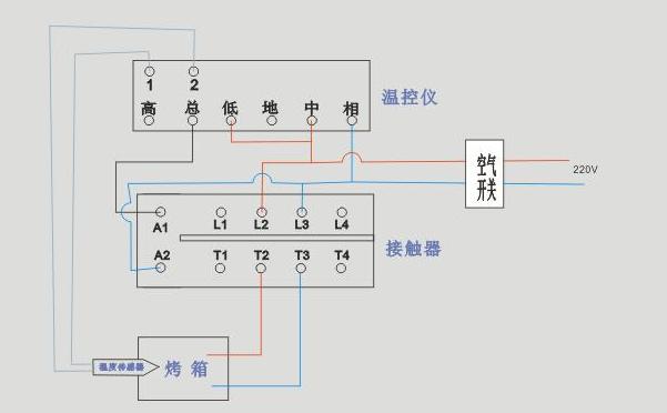 工艺电话机与温度传感器与温度开关怎么接线