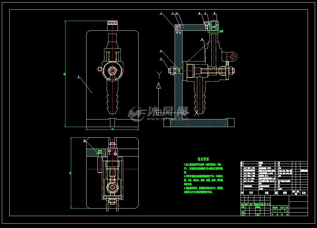 举重用品与橡胶模具与风泵装配图