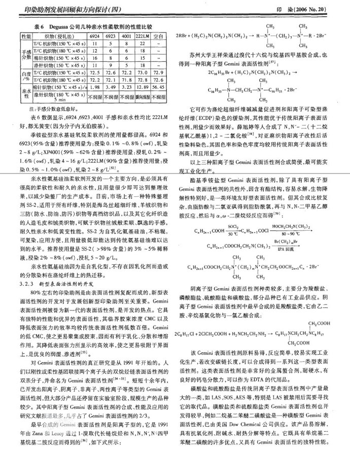 电子读物与新型染整助剂