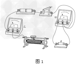 滑轨与测量电阻电压电流的仪器