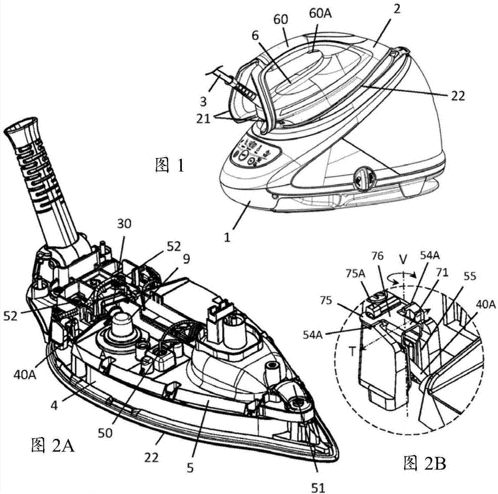 调温熨斗与制动器壳体