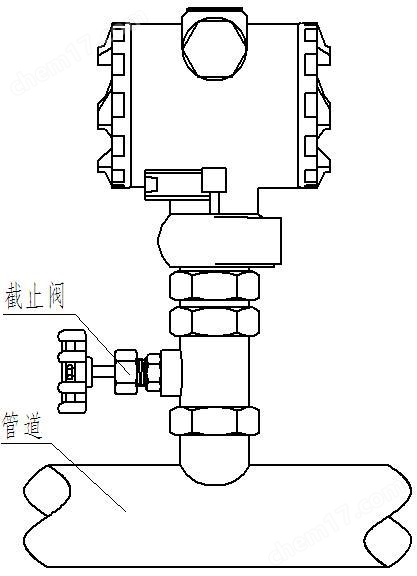 压力变送器与射线检测工装