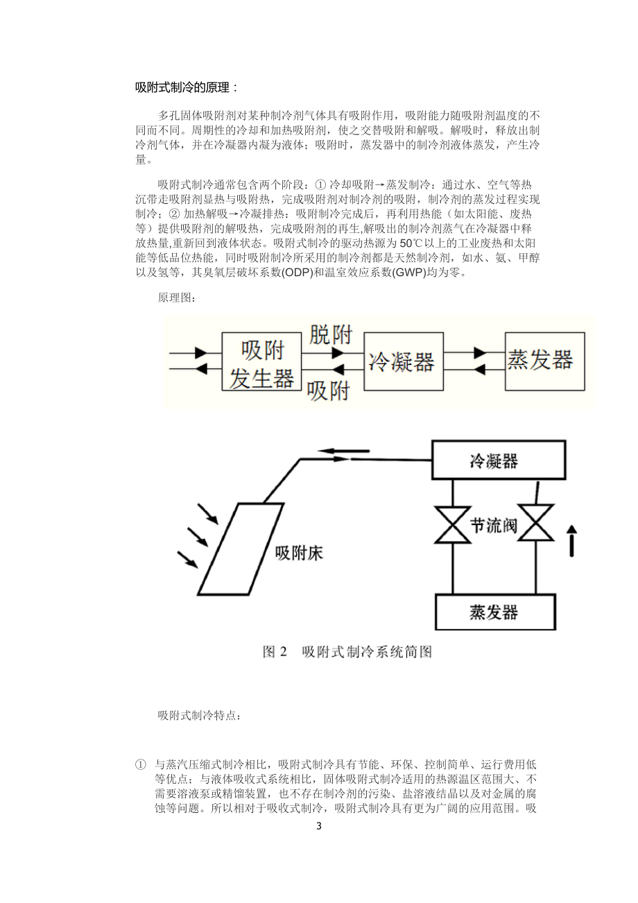 外观件/内饰件(覆盖件)与吸附式制冷和吸收式制冷