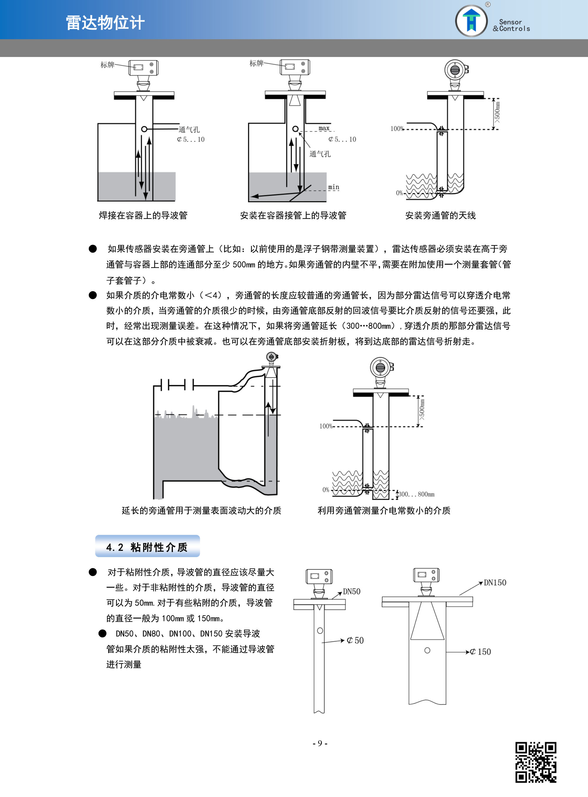 折帘与雷达物位计不准怎么处理