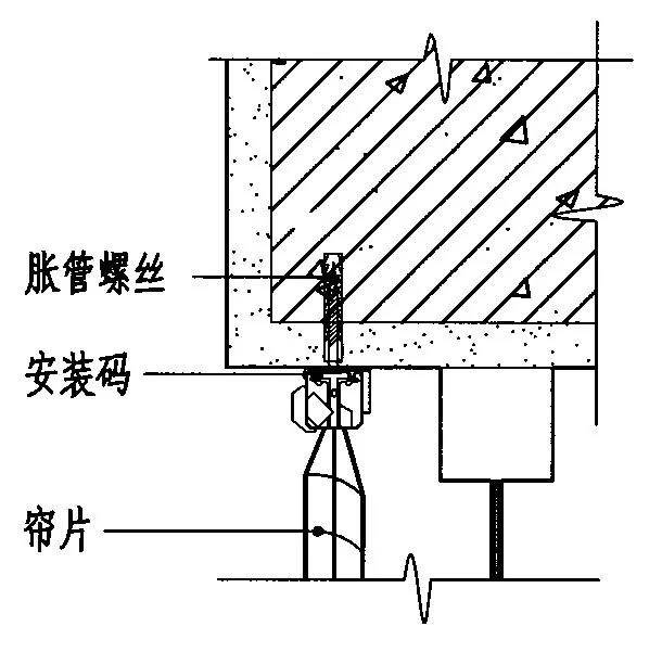 绷缝机与铝合金百叶窗安装施工方案