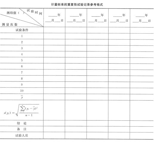 痕迹（签字)记录装置与真空检测标准