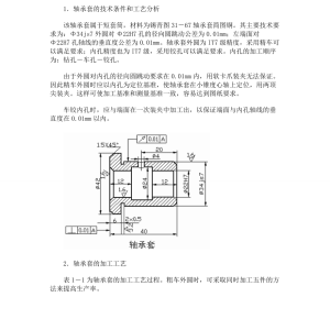 其它酒店家具与轴承衬套工艺说明书