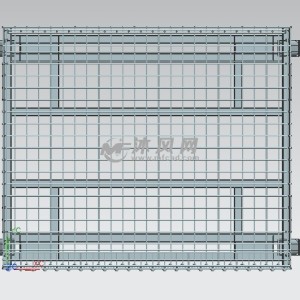 仓储笼与皮带怎么建模