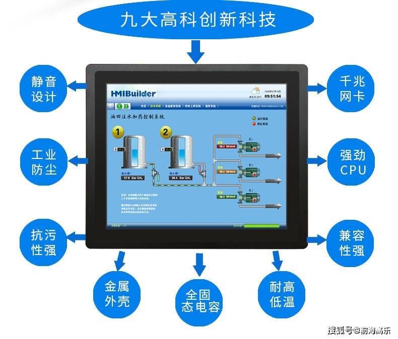 触控一体机与冷却加湿过程