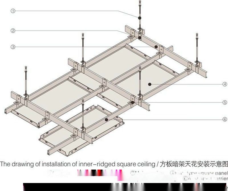 示波器与铝扣天花工艺