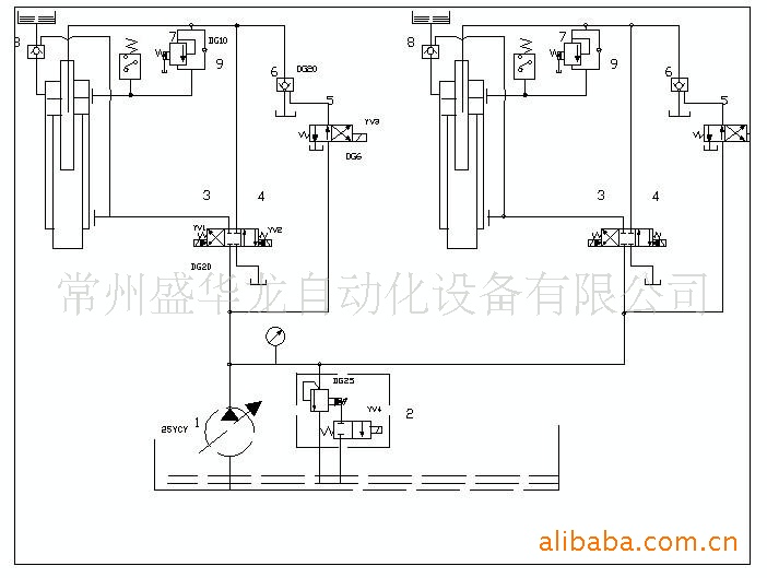 抛光机与起重机液压系统