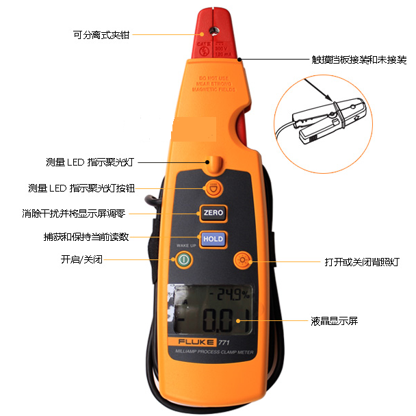 射线检测仪器与钳形表图片