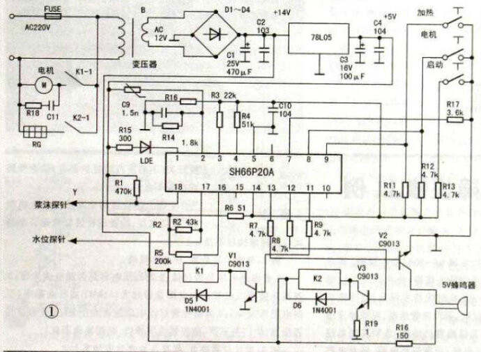 阀门与塑料模具与豆浆机保护电路的区别