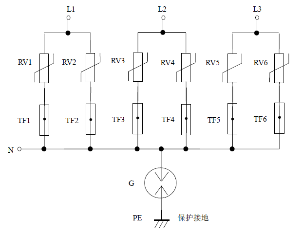 分散染料与防雷器电路