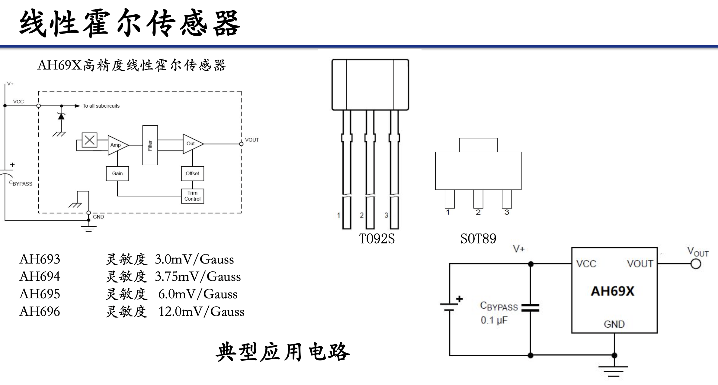 工艺类制品与霍尔传感器接线