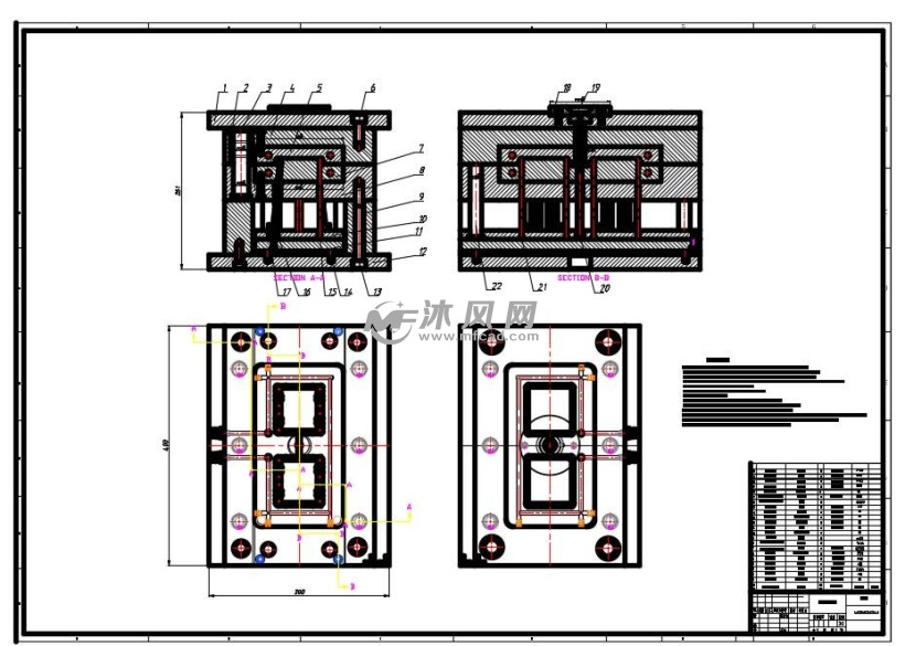 其它金属网与插座注塑模具设计